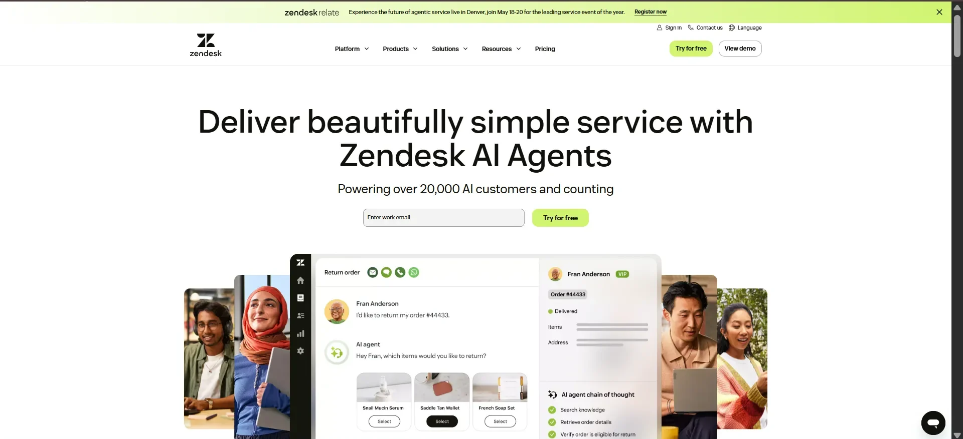Zendesk – Customer Support & Help Desk SaaS